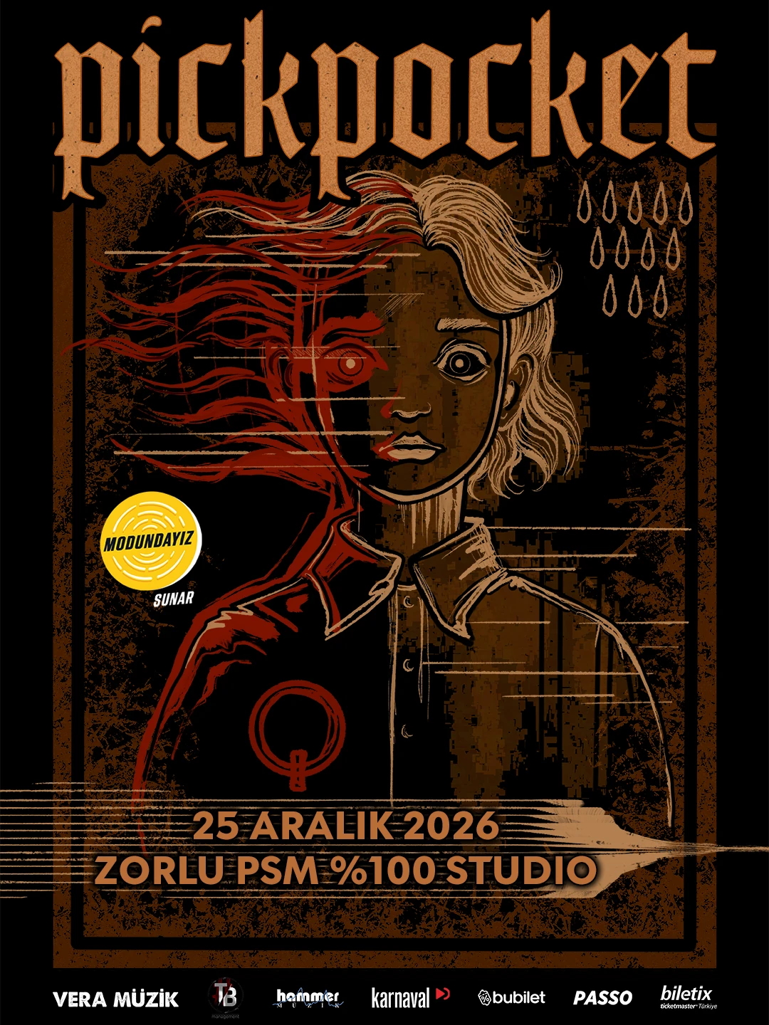 Pickpocket — 25 Aralık 2026, Zorlu PSM %100 Studio